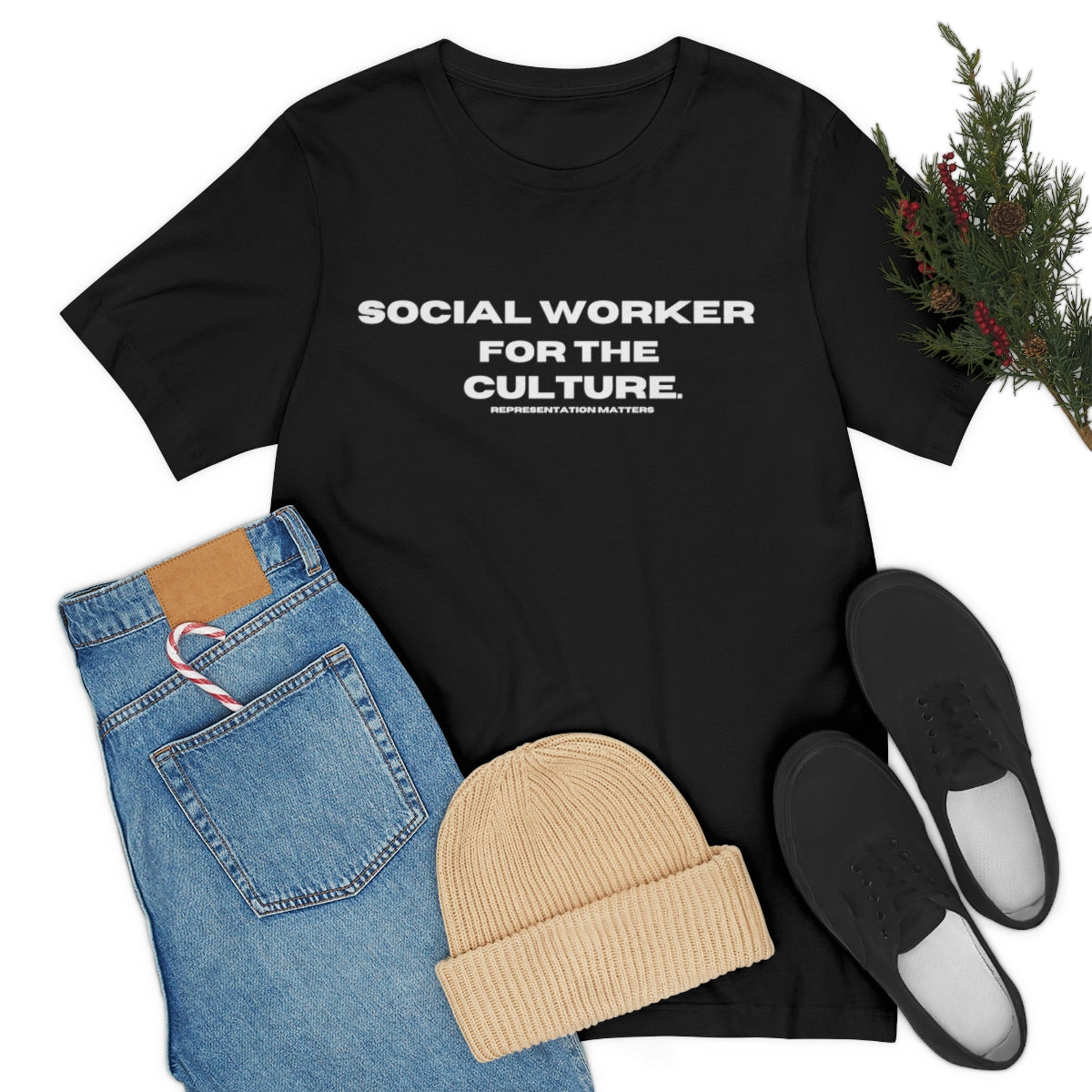 Social Worker for the Culture Tee