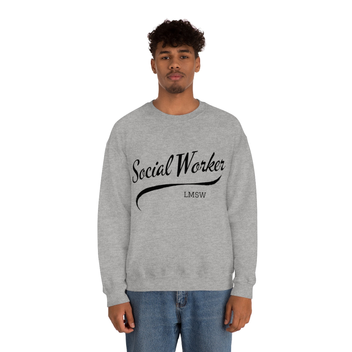 Social Worker LMSW Crewneck