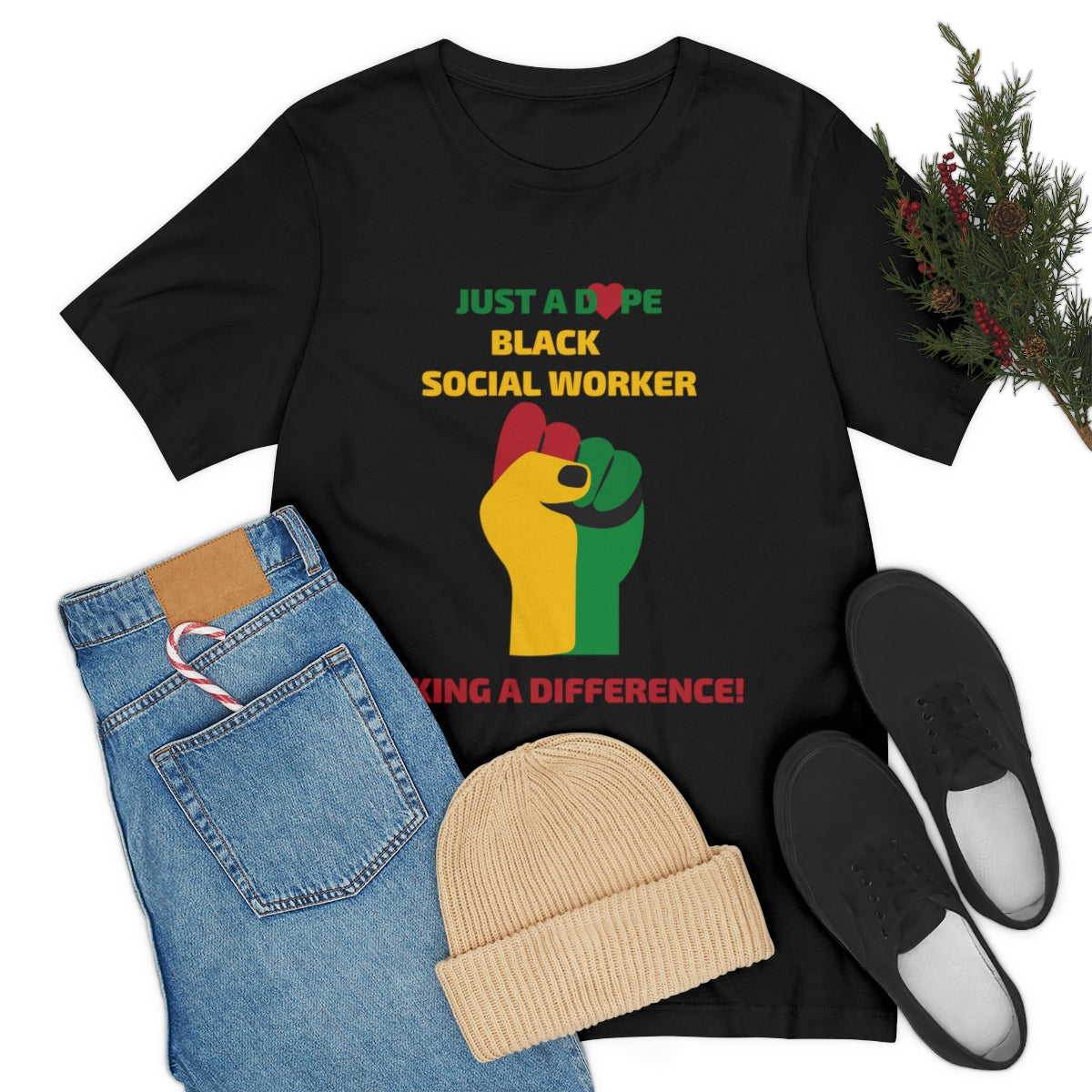 Black History Tee-  Social Worker