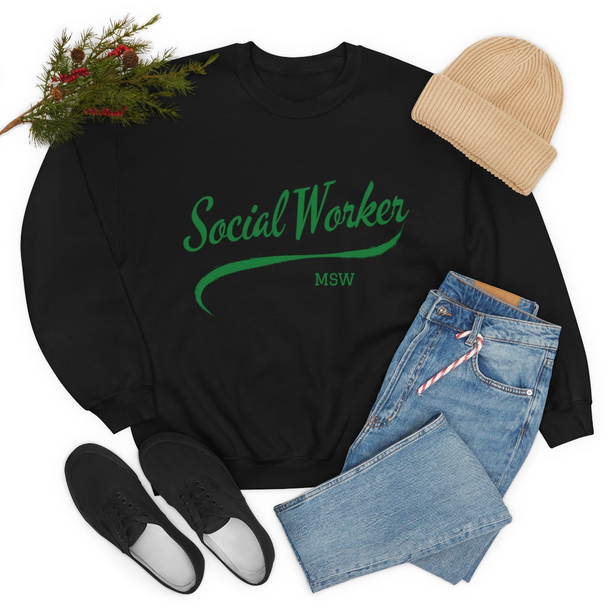 Social Worker MSW Crewneck