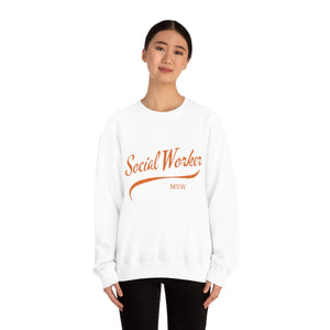 Social Worker MSW Crewneck