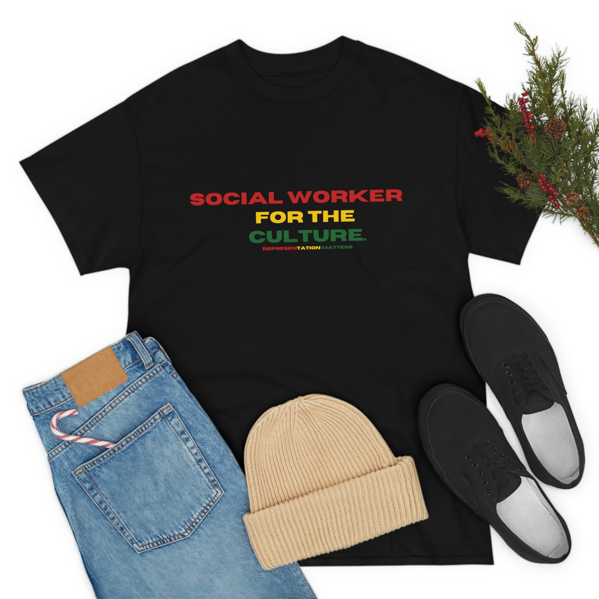 Social Worker for the Culture Tee