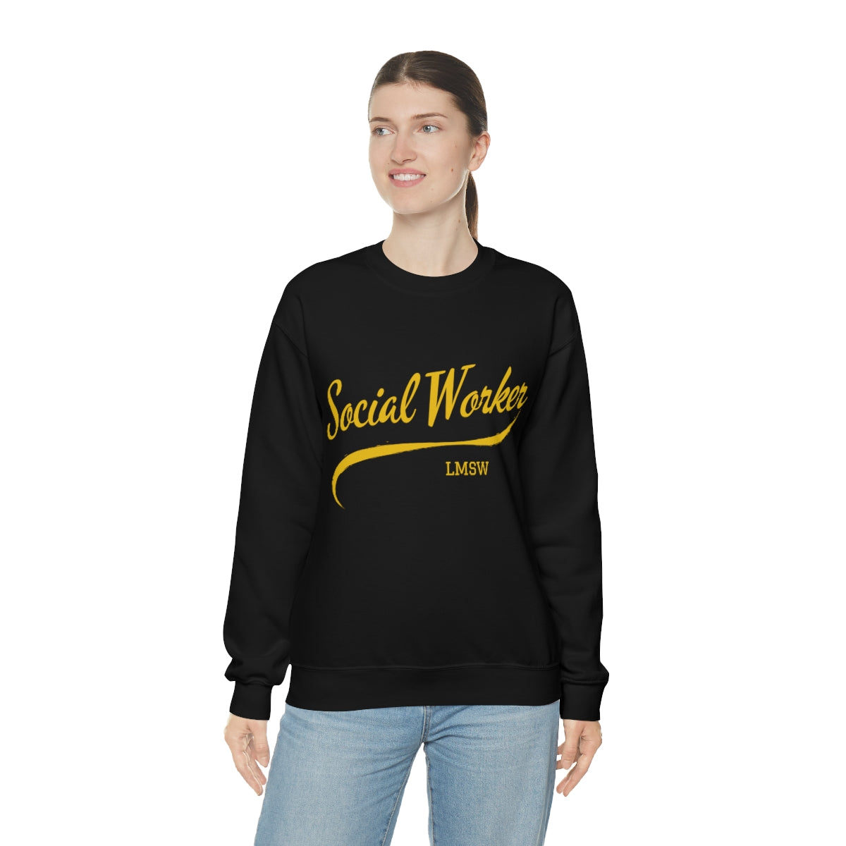 Social Worker LMSW Crewneck