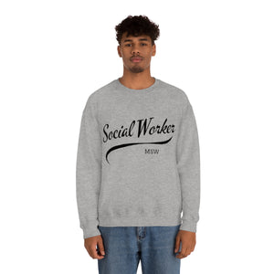 Social Worker MSW Crewneck