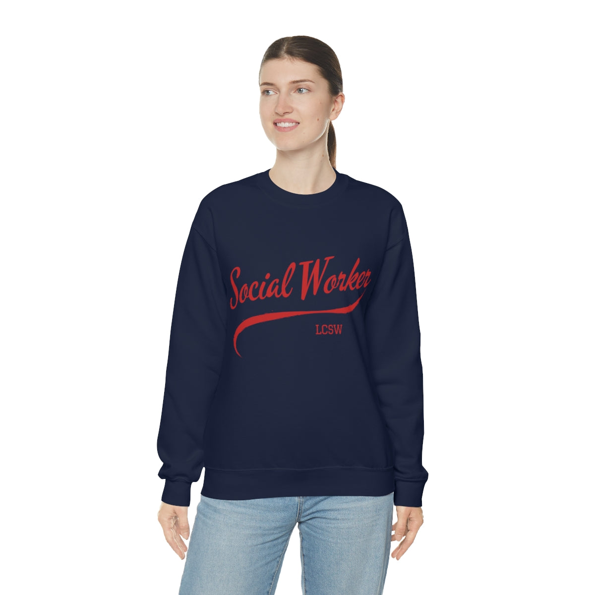 Social Worker LCSW Crewneck