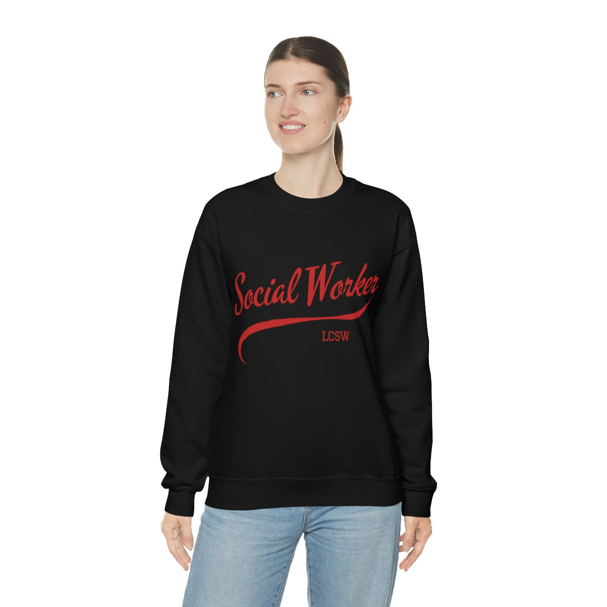 Social Worker LCSW Crewneck