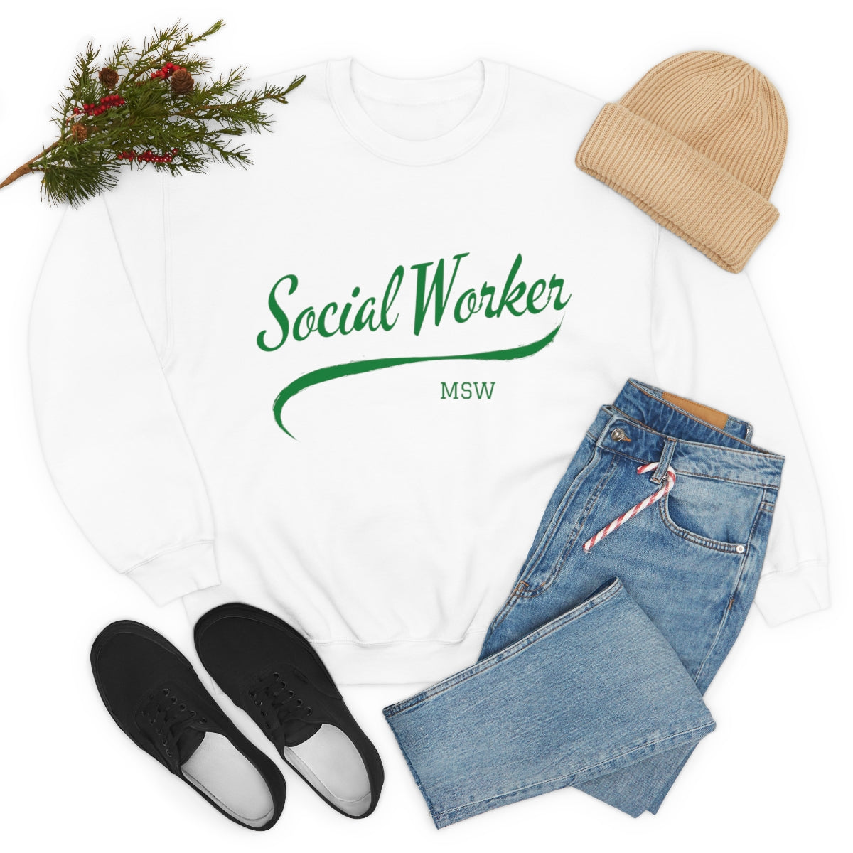 Social Worker MSW Crewneck