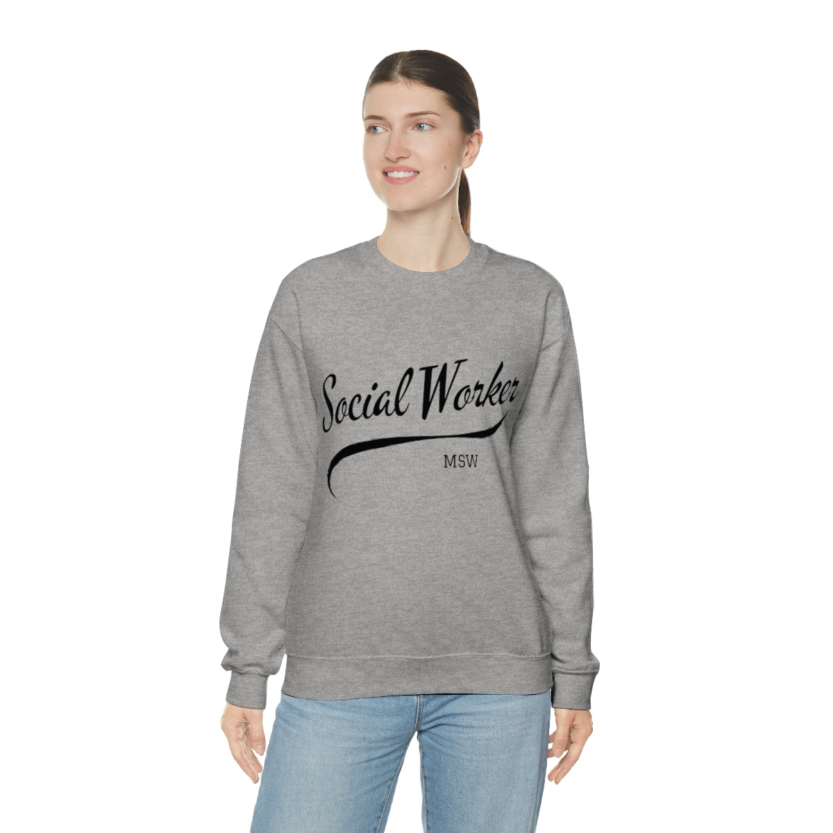 Social Worker MSW Crewneck