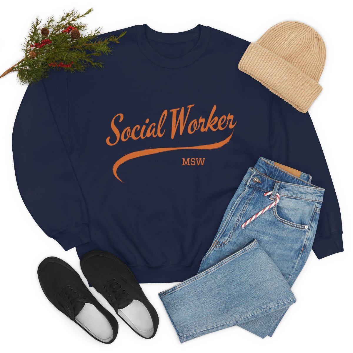 Social Worker MSW Crewneck