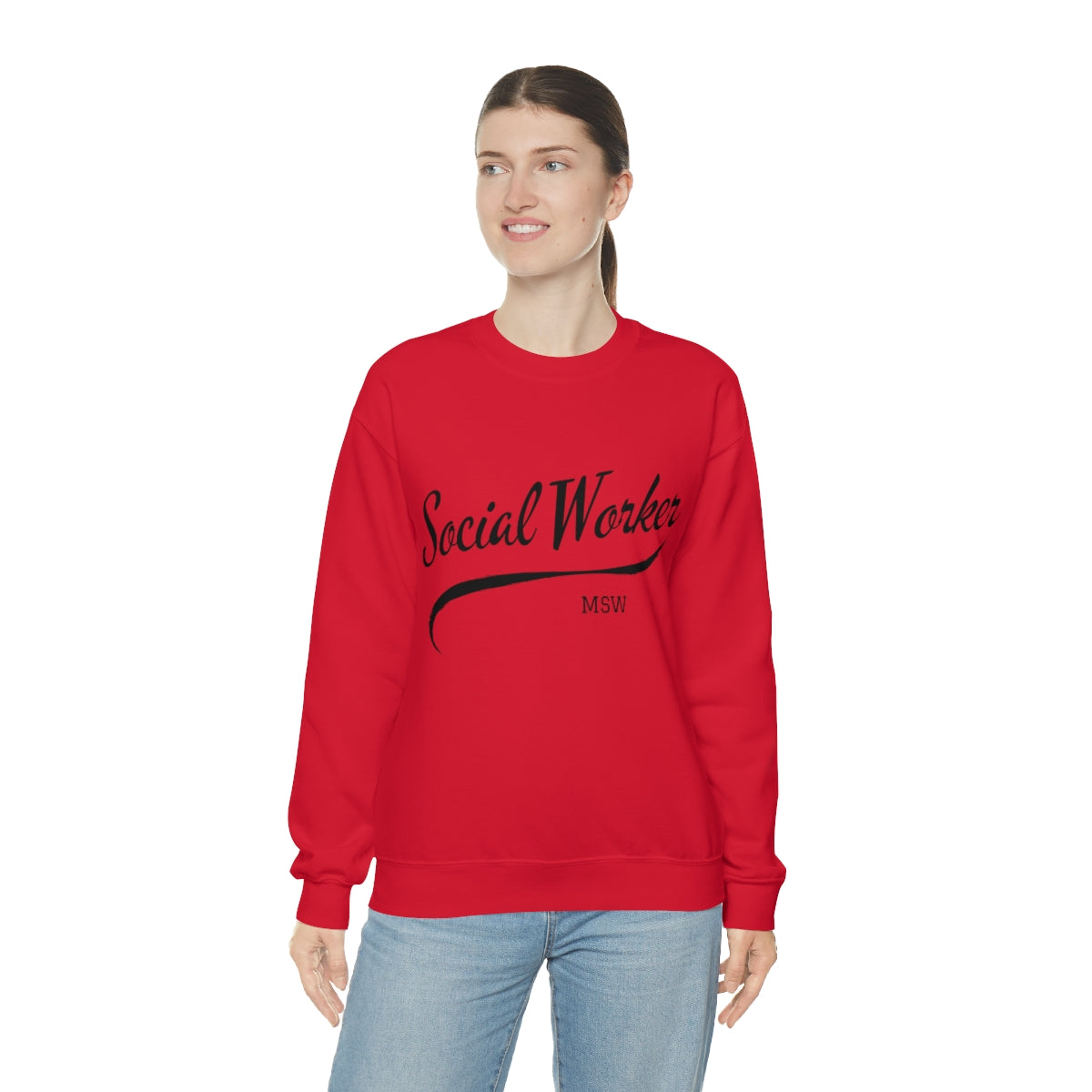 Social Worker MSW Crewneck