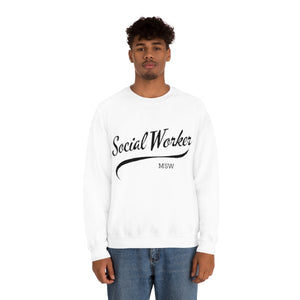 Social Worker MSW Crewneck