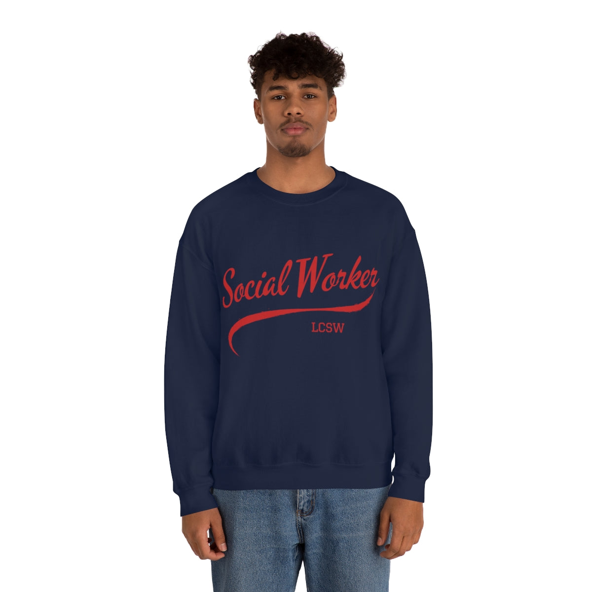 Social Worker LCSW Crewneck