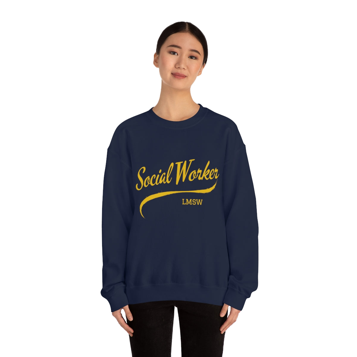 Social Worker LMSW Crewneck