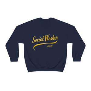 Social Worker LMSW Crewneck