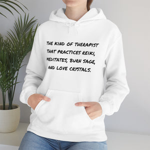 Unisex Kind of Therapist Hooded Sweatshirt